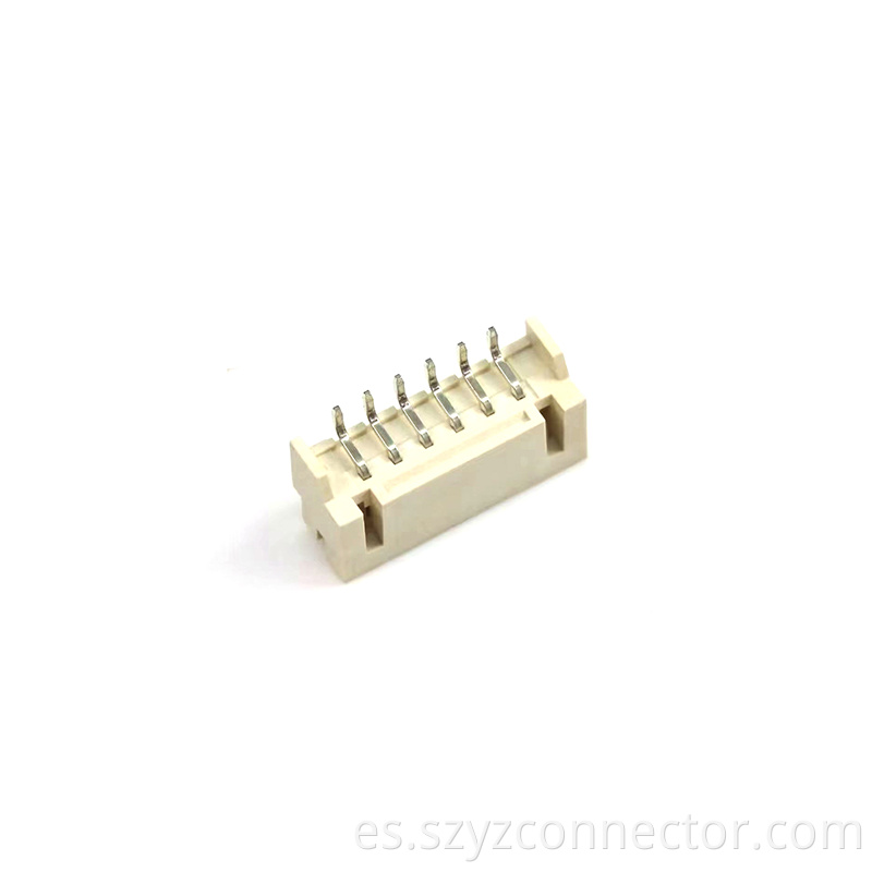 White connector pin holder